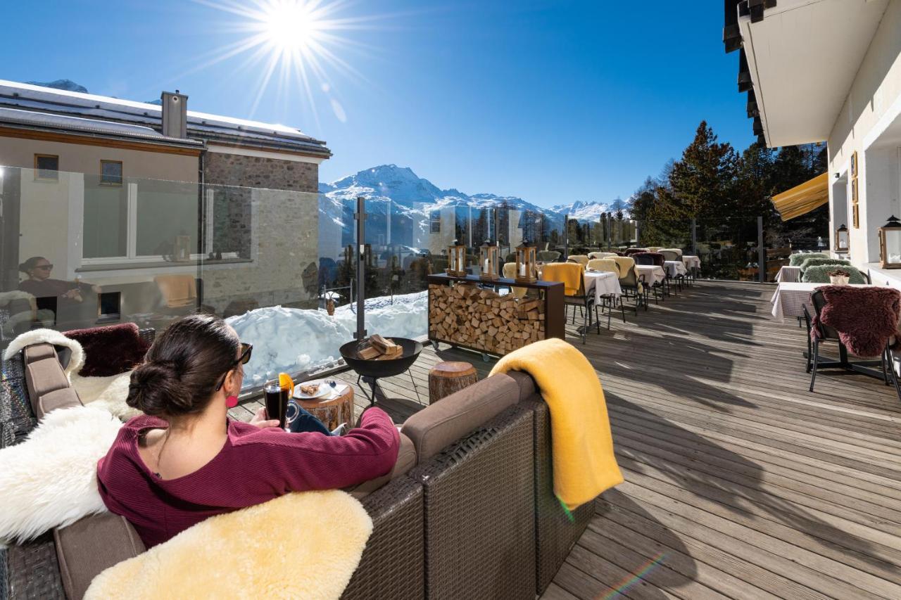 Randolins Familienresort St. Moritz Exterior foto